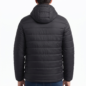 Men's Stylish <b>Lightweight</b> Quilted Jacket Warm Winter Padded Puffer <b>Coat</b> Outdoor Casual Multi Color Outerwear - Product Image 2