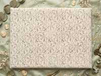 Tissu en nylon floral crème léger et respirant de qualité supérieure - Maille élégante à motif de roses pour vêtements de mariée et projets DIY