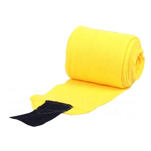 Envolturas de mano polares hechas a medida, el mejor protector de piernas, protectores de rodilla de seguridad, Color amarillo - Product Image 1