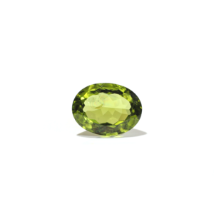 7.3 Carat Emerald Cut Peridot Loose Gemstone for Fine Jewelry - Product Image 1