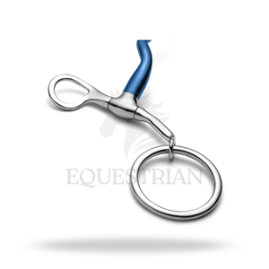 Mors de cheval Mullen à port bas et tige lâche pour l'équitation - Product Image 4