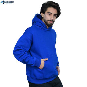 Men's Oversized Hoodies Streetwear Custom Logo Thick Cotton Pullover Hoodies Bulk Wholesale - Product Image 3