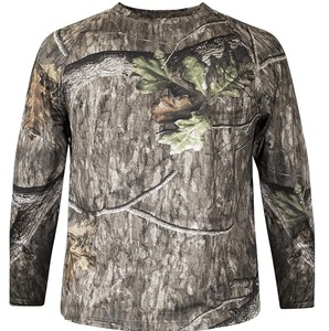 Sweat-shirt en molleton de coton à motif d'arbre imprimé, style streetwear, respirant, camouflage, service OEM personnalisé - Product Image 1