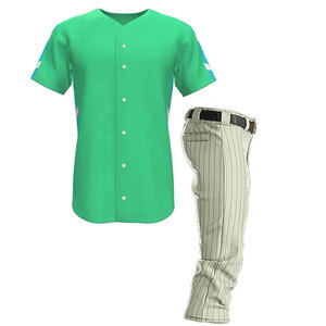 Uniforme de baseball et de softball à boutons Econex Sports, nouvelle arrivée, haute qualité, sur mesure, 100% polyester respirant, unisexe - Product Image 1