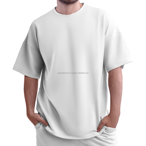 Camiseta de talla grande de alta calidad para hombre, Jersey transpirable, patrón de puntos de estilo japonés, bordado ecológico, OEM, venta al por mayor directa - Product Image 4