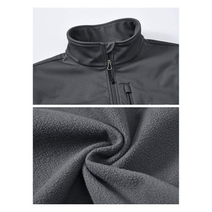 Nouvelle arrivée, veste softshell pour homme, vêtements décontractés, veste softshell imperméable, 100% polyester, coupe-vent de haute qualité - Product Image 4