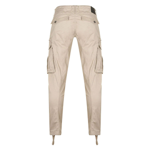 Canvas <b>Cargo</b> Pants Men Multi Pocket Utility Work <b>Trousers</b> <b>Straight</b> Fit Durable Outdoor Casual Streetwear Button Fly Pants - Product Image 1