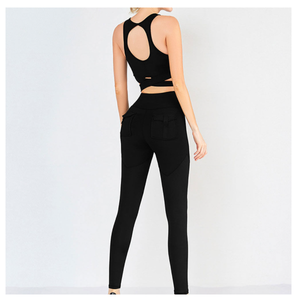 Nuevo Estilo, Directo de Fábrica, Sujetador Deportivo para Mujer de Color Sólido, Alta Sujeción, Elástico en Cuatro Direcciones, Transpirable, Ecológico, con Logotipo Frontal - Product Image 6