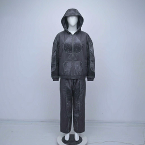 Custom <b>Techwear</b> Galaxy Windbreaker Set Waterproof Hooded <b>Jacket</b> & Joggers Reflective Star Print High Quality Made Men Memory Set - Product Image 6
