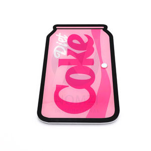 Últimas Extensiones de Pestañas con Logotipo Personalizado, Bandejas de Pestañas de Acrílico y Vidrio Ecológicas, Diseño de Lata de Coca-Cola, Soporte para Extensiones de Pestañas - Product Image 2