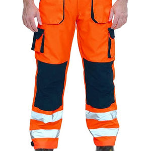 <b>Waterproof</b> Durable Safety ANSI Class 2 High Visibility Reflective <b>Work</b> Coveralls Dungarees with Customized Logo - Product Image 5
