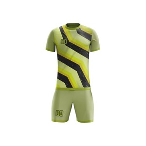 Custom Football Jersey Uniform Set <b>Soccer</b> Club Teamwear Sublimation Printing OEM ODM Wholesale Sportswear Manufacturer Supplier - Product Image 5