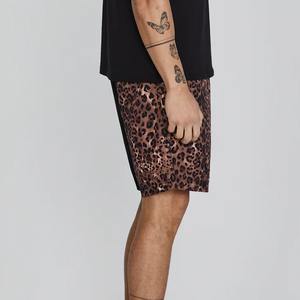 Pantalones Cortos Deportivos de Algodón Personalizados para Verano, de Alta Calidad, Cómodos, Transpirables, con Estampado Animal y Cintura Elástica - Product Image 6