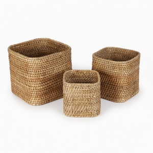 Macetas de ratán de primera calidad, cestas de jardín, soportes para plantas, cestas de suelo para plantas. - Product Image 5