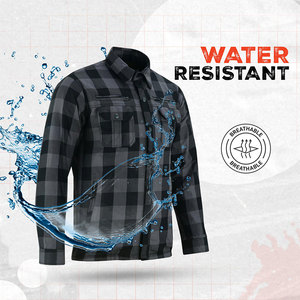 Servicio OEM, Camisas de Franela para Hombre, Diseño de Logotipo Personalizado, Camisas de Franela Transpirables para Hombre - Product Image 6