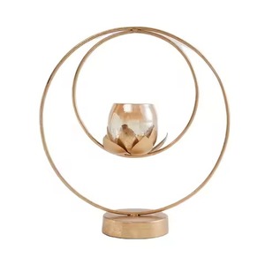 Artistic Finish Metal Tealight Candle Holder Diwali Decor Decorative Candle <b>Stand</b> - Product Image 5
