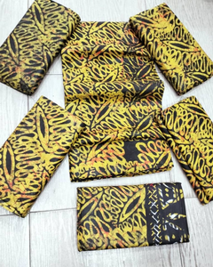 Tissu africain authentique 100 % coton imprimé wax Ankara, haute qualité, conçu sur mesure pour les designers, les détaillants, la vente en gros et l'exportation au Ghana - Product Image 4