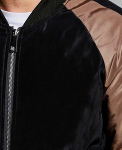 Chaqueta Bomber MA-1 para Hombre al por Mayor, Chaqueta de Estilo Clásico Transpirable de Nailon Satinado y Poliéster Personalizada para Invierno - Product Image 4