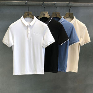 เสื้อเชิ้ตผ้าฝ้ายแท้ 100% คุณภาพพรีเมียม ขายส่ง รับทำโลโก้ แขนสั้น แห้งเร็ว ระบายอากาศได้ดี สำหรับผู้ชาย - Product Image 2