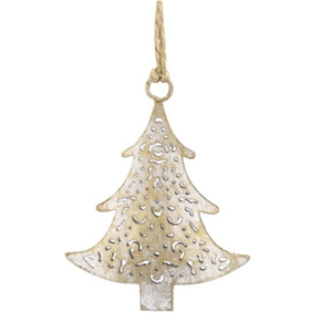 Hot Selling Metal Christmas Tree <b>Wall</b> Hanging <b>Ornament</b> Set 3Pcs Minimalist Holiday Decor for Living Room - Product Image 6