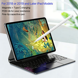 Stylet capacitif à charge magnétique sans fil pour le <span class=keywords><strong>dernier</strong></span> <span class=keywords><strong>modèle</strong></span> d'<span class=keywords><strong>iPad</strong></span> avec pointe remplaçable, bouton multifonction, anti-touch accidentel - Product Image 6
