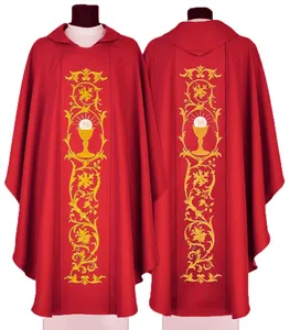 Vestido de Coro de Poliéster sin Mangas, Moderno, Unisex, para Adultos, con Impresión Digital Personalizada, Servicio OEM, Color y Talla Personalizables, Venta al Por Mayor - Product Image 3