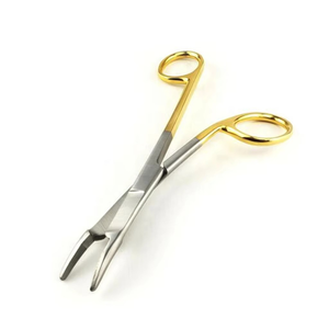 Pinces à aiguilles Gillies Premium 16 cm à manche décalé, ciseaux à suture combinés, instruments chirurgicaux en acier inoxydable CE ISO - Product Image 2