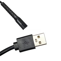 Cable de Carga USB Profesional IKZARSA para Cortadora de Cabello, Repuesto de Alta Potencia, Accesorios para Recortadora de Barba, Compatible con 8148 8504