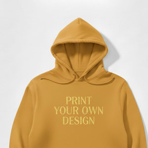 Sudadera con capucha lisa para hombre, estilo urbano, personalizada, para la moda de invierno y actividades al aire libre, sudadera básica con capucha para hombre - Product Image 3