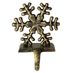 Tree And Reindeer Antique Finish Christmas <b>Stocking</b> <b>Holder</b> For Hanging Decorative Use Xmas <b>Stocking</b> <b>Holder</b> For Fireplace Use - Product Image 2