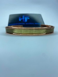 <b>Copper</b> Brass Cuff <b>Bracelet</b> Wholesale Manufacturer Custom Supplier Handmade Gold Plated Vintage Unisex Wedding - Product Image 3