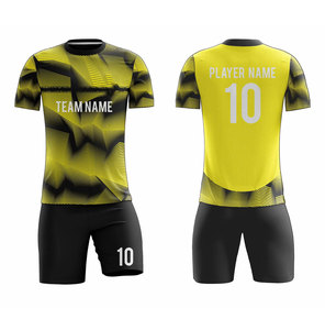 ชุดฟุตบอลแบบซับลิเมชั่นสั่งทำพิเศษสำหรับผู้ชาย เสื้อแขนสั้นและกางเกงขาสั้น พร้อมชื่อทีมและหมายเลข 10 ระบายเหงื่อได้ดี เหมาะสำหรับการเล่นกีฬา - Product Image 4