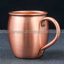 Tazas de cobre clásicas, jarra de cerveza de mula de Moscú hecha a mano, suministro de fábrica al por mayor, tazas de cobre para beber vino, accesorios para Bar - Product Image 3
