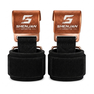 Protection Heavy Duty Custom Wholesale Neoprene Powerlifting Hooks Deadlift Pull Ups Training Non-Slip Adjustable Professional - Product Image 6