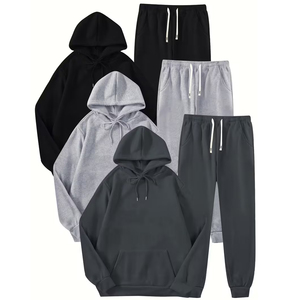 Survêtement décontracté pour hommes, style streetwear, haute qualité, coupe-vent deux pièces, faible MOQ - Product Image 4