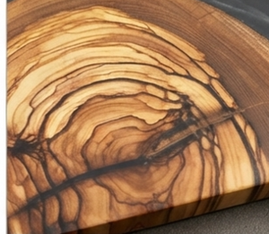Premium Square Wooden And Epoxy Resin <b>Coasters</b> With Walnut Grain Design Perfect for Home Hotel Ware Tableware Dining Accessory - Product Image 2