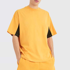 Ensemble de jogging imprimé, t-shirt et short respirants à séchage rapide, ensemble décontracté 2 pièces, vêtements de sport en molleton thermique tricoté pour homme, été, taille oversize - Product Image 5