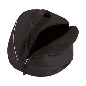 Sac de transport pour casque de protection équestre avec intérieur rembourré en tissu durable et poignée confortable pour les voyages équestres - Product Image 4