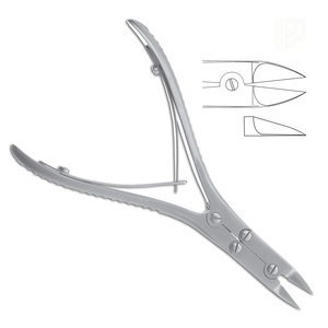 Pinzas para Cortar Huesos, Instrumento Quirúrgico Ortopédico Manual de Alta Calidad, Certificado CE, Acero Inoxidable, Cirugía General - Product Image 3