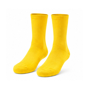 Lightweight Breathable Eco-Friendly <b>Winter</b> Men <b>Socks</b> Crew Length Ribbed Knit Cotton Anti-Bacterial Comfortable Stretch Work - Product Image 3