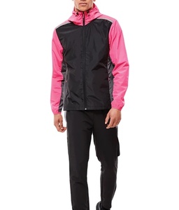 OEM personnalisé hommes coupe-vent en nylon survêtement deux pièces veste zippée tenues en nylon hommes extérieur coupe-vent survêtement pour hommes - Product Image 1