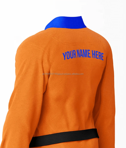 Uniforme d'arts martiaux Karaté Jiu Jitsu 100% coton personnalisable unisexe pour adultes, équipement d'entraînement - Product Image 6