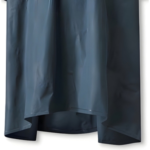 Chaqueta Impermeable y Cortavientos Reversible de Otoño/Invierno, Verde, de Poliéster con Recubrimiento de PVC, con Capucha, de Secado Rápido, Servicio OEM, con Cierre Frontal - Product Image 5
