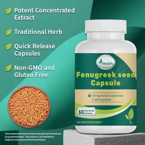 Oem/Odm Fenegriek Extra Sterkte Fenegriek <span class=keywords><strong>Capsules</strong></span> Voor Hormonale En Energieondersteunende Supplementen Voor Mannen En Vrouwen - Product Image 3