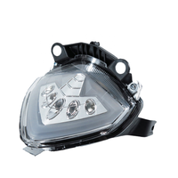 Luz Trasera LED MOFUNS con Indicador para Motocicleta CBR500R 2013-2015, Certificación E-mark, Material ABS+PC, Lente Ahumada/Transparente