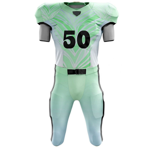 Uniforme de Fútbol Americano Personalizable, Estilo Único para Equipos, Mangas Cortas, Transpirable, Tallas Grandes, Uniformes de Fútbol Americano - Product Image 1