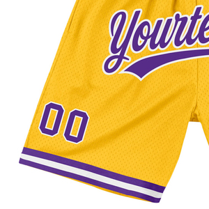 <b>Customized</b> Sports Team Shorts 100% Polyester Mesh Sublimated Club Name Training Basketball Athletic Shorts for Teamwear - Product Image 2
