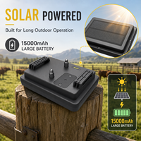 Traceur GPS solaire G10 en gros pour bétail, 15000 mAh, 4G, pour bovins, ovins, équins, avec application gratuite, alerte géofence et entraînement à 3 niveaux