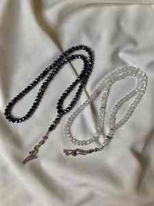 Nouveau Tasbih Religieux Écologique en Résine, 33 Perles Turquoise, Chapelet de Prière Musulman en Pierre, Fait Main, Art Créatif, Zone Maison - Product Image 5