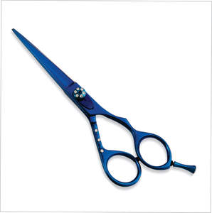 Tijeras de Peluquería Profesionales para Adelgazar el Cabello, Tijeras de Corte de Cabello Doradas de 6 Pulgadas para Barbería - Product Image 1